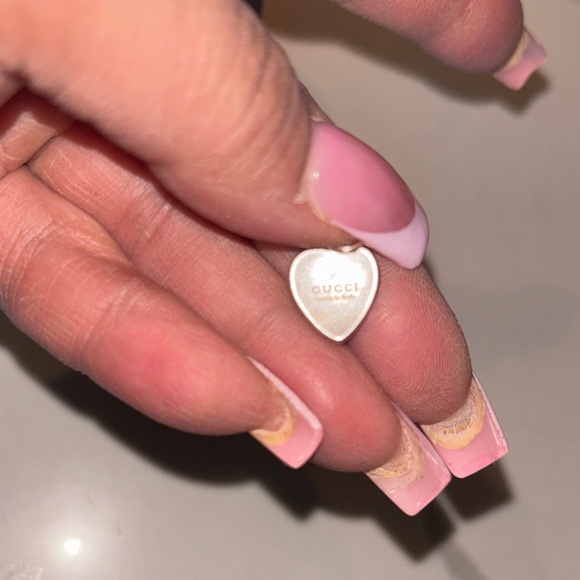 Gucci Blue heart with necklace - Picture 7 of 8